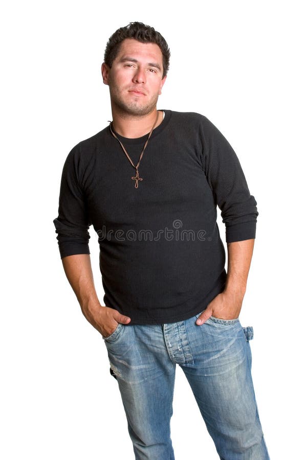 Trendy Young Ma royalty free stock images