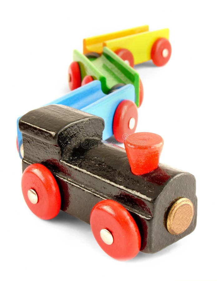 Treno del giocattolo immagini stock libere da diritti Treno del giocattolo immagini stock libere da diritti