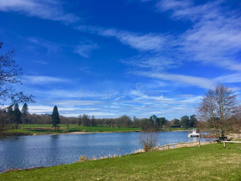 Lovely sky over Trentham gardens