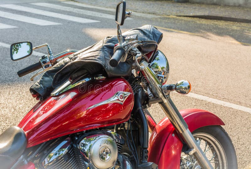 Trento, July 22, 2017: Show classic motorcycles. Motorcycle parts details. Vintage filter effect royalty free stock photography Trento, July 22, 2017: Show classic motorcycles. Motorcycle parts details. Vintage filter effect royalty free stock photography