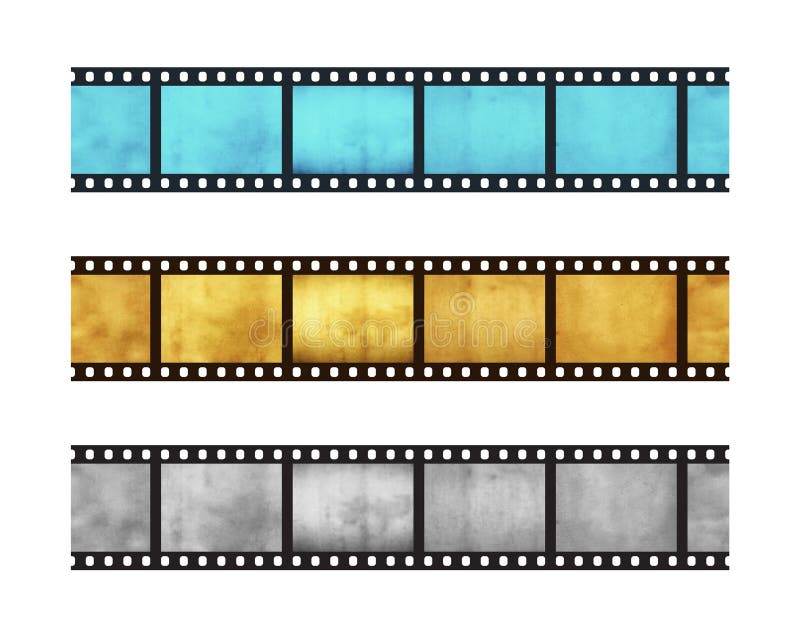 Tres rayas del vintage de cinco bastidores de película de 35 milímetros foto de archivo Tres rayas del vintage de cinco bastidores de película de 35 milímetros foto de archivo