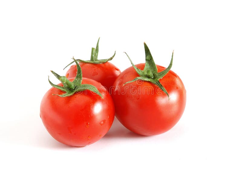 Tres tomates imagenes de archivo Tres tomates imagenes de archivo
