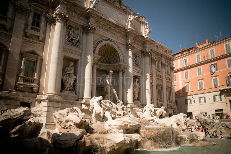 The Trevi Fountain