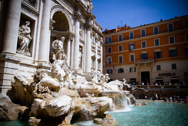 The Trevi Fountain