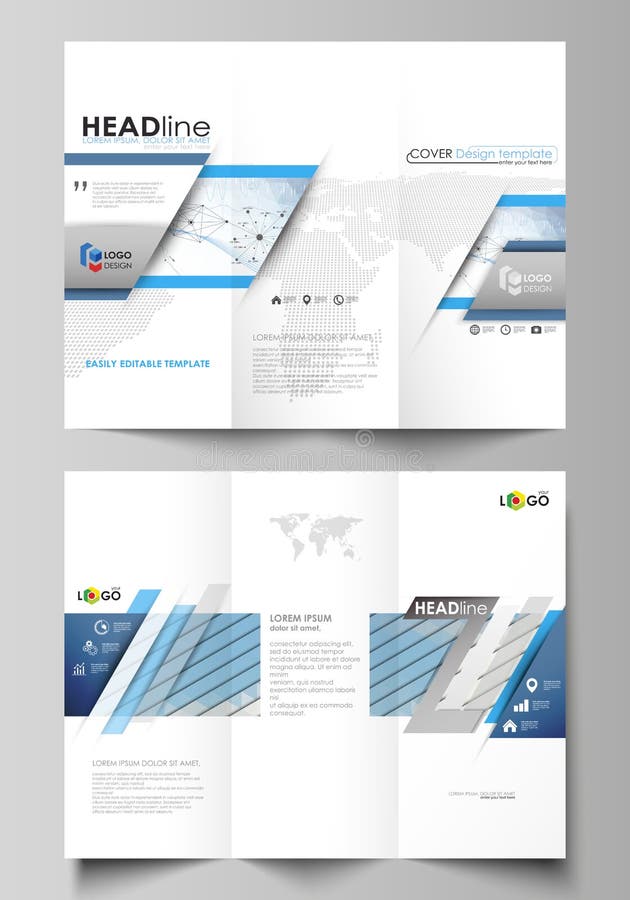 tri fold brochure business templates easy editable vector layout easy tri fold brochure template