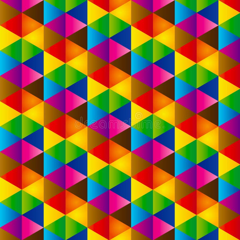 Abstract triangle vector illustration