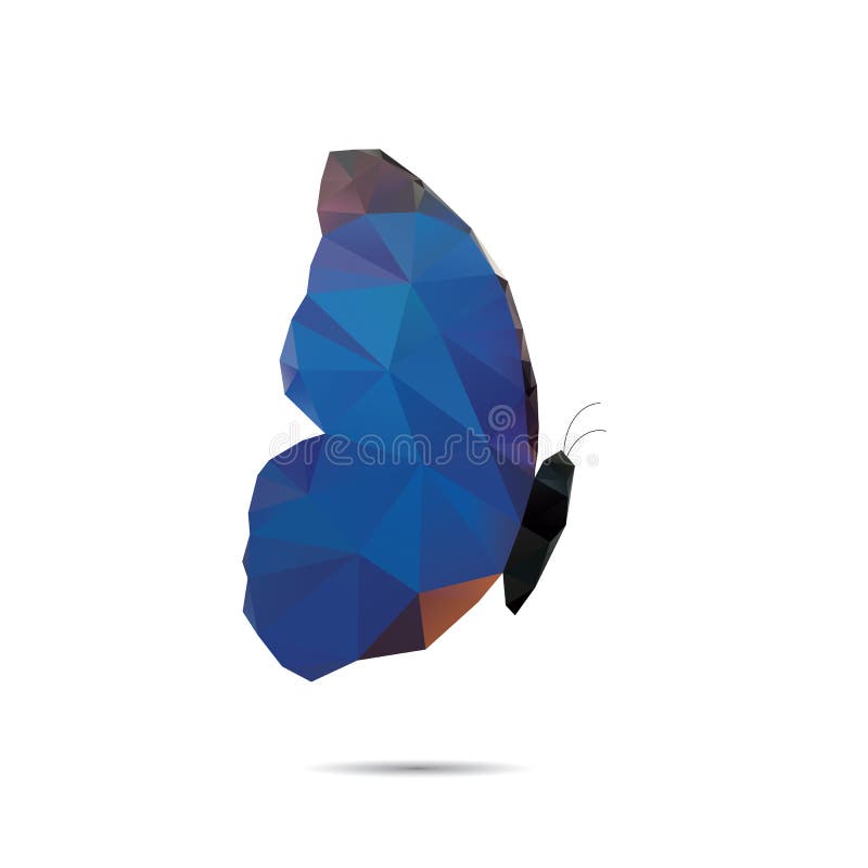 Triangle Butterfly stock vector. Illustration of black 54402241