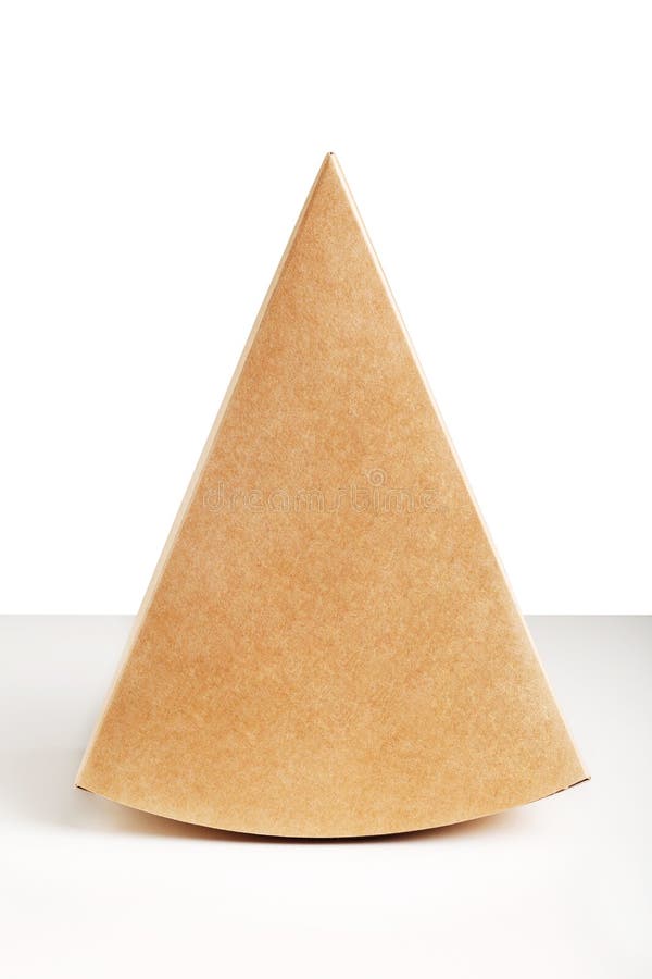 Download Triangle Kraft Paper Box For A Piece Of Cake Isolated On White Background Stock Photo Image Of Store Order 179148604 PSD Mockup Templates