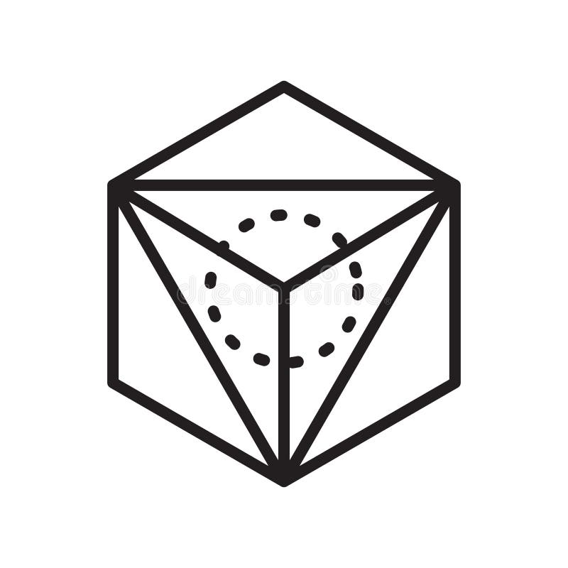 Triangle icon vector sign and symbol isolated on white background, Triangle logo concept vector illustration