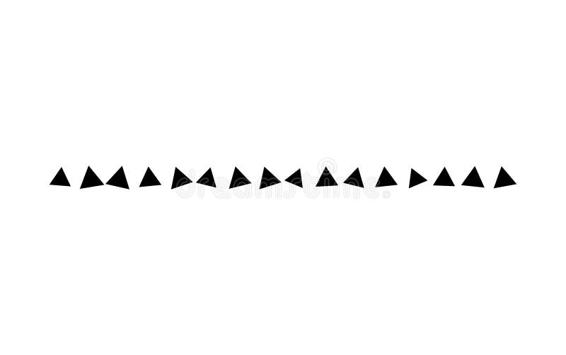 Download Triangle Line Divider Vector Design Footer Modern Border ...
