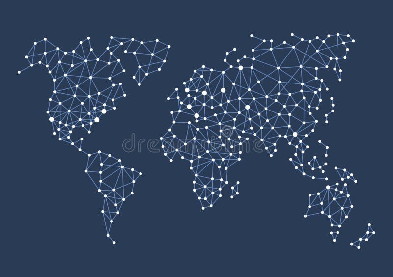 Ai mapping. Карта вектор.