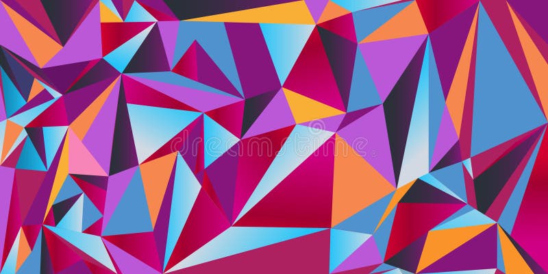 Triangle seamless texture stock illustration