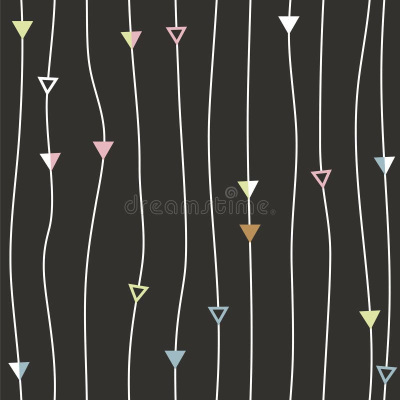 Triangle thread vector seamless pattern Abstract string black texture of geometry background vector illustration Triangle thread vector seamless pattern Abstract string black texture of geometry background vector illustration