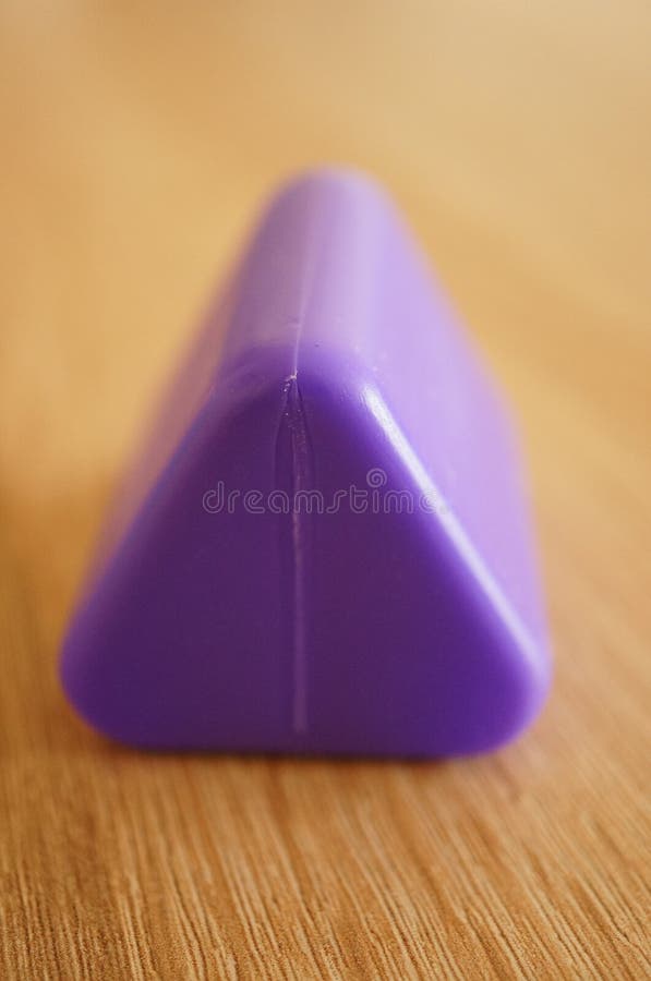 Triangular block royalty free stock photo