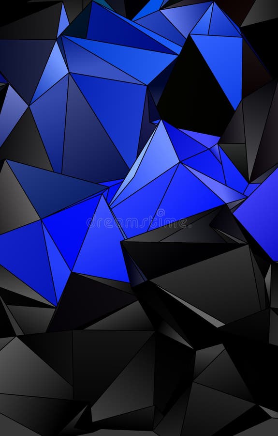 Triangular 3d, Modern Background Stock Illustration Illustration of backgrounds, element