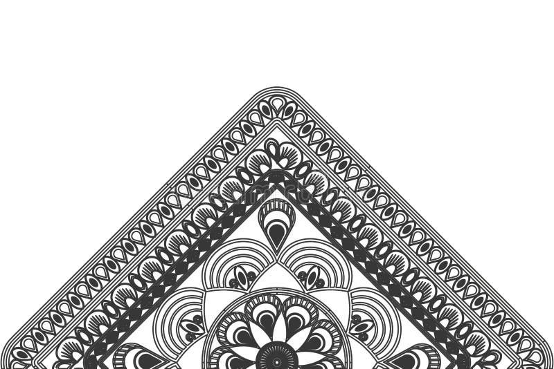 Download Fox mandala icon stock illustration. Illustration of ...