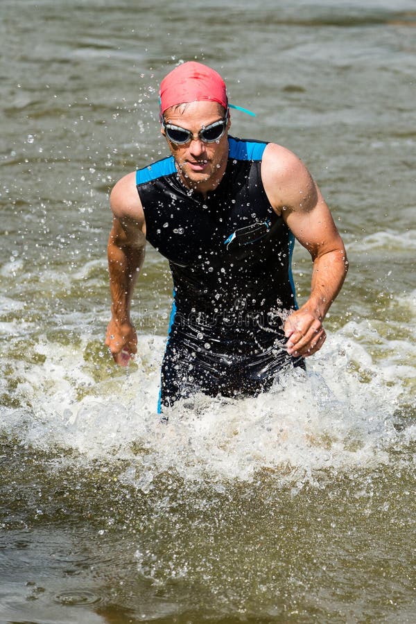 Ironman Professional Triathlete Editorial Photography - Image of ...