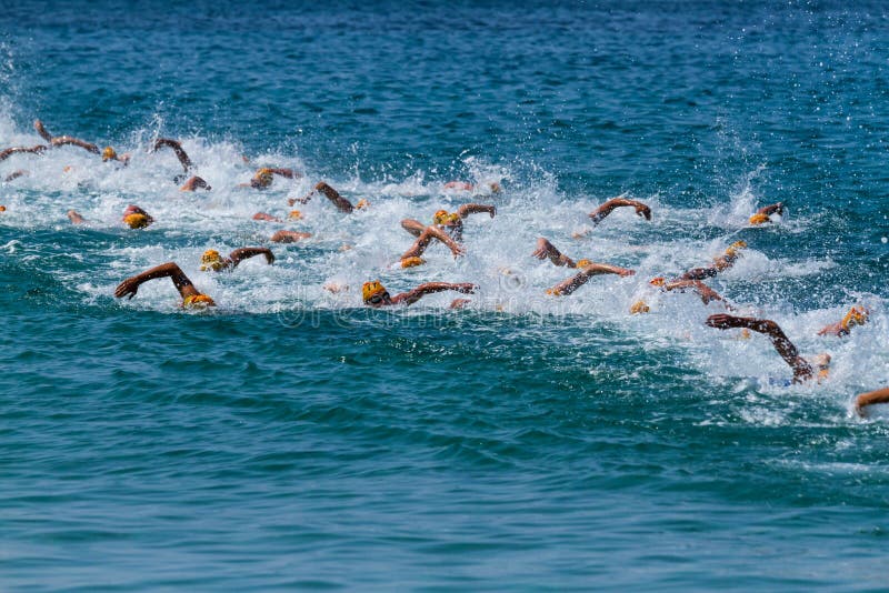 Triathlon fotografía de archivo libre de regalías Triathlon fotografía de archivo libre de regalías