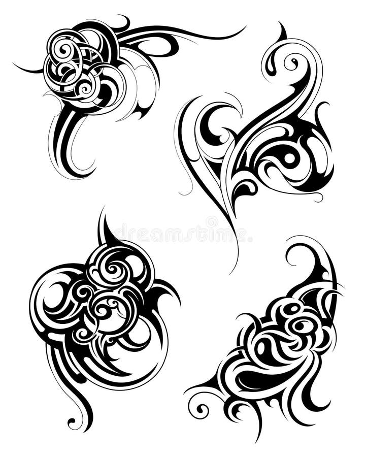 Tribal art stock vector. Illustration of creative, elegance 9635005
