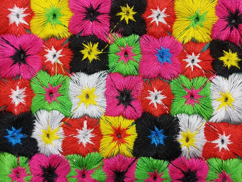 Tribal de tela colorida moda Una colección de seda tailandesa imagen de archivo libre de regalías Tribal de tela colorida moda Una colección de seda tailandesa imagen de archivo libre de regalías
