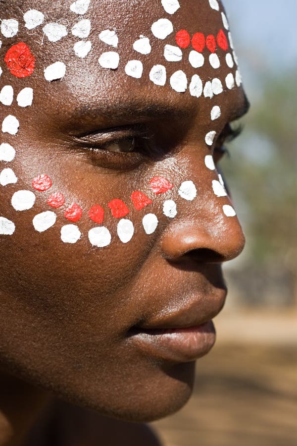 Tribal face royalty free stock image Tribal face royalty free stock image
