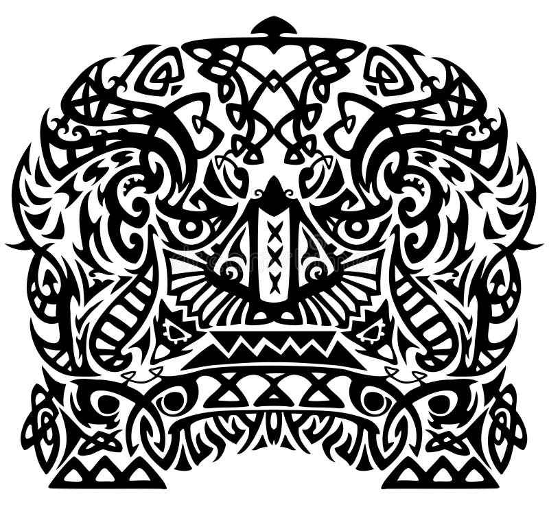 Polynesian Tatoo Stock Illustrations – 101 Polynesian Tatoo Stock
