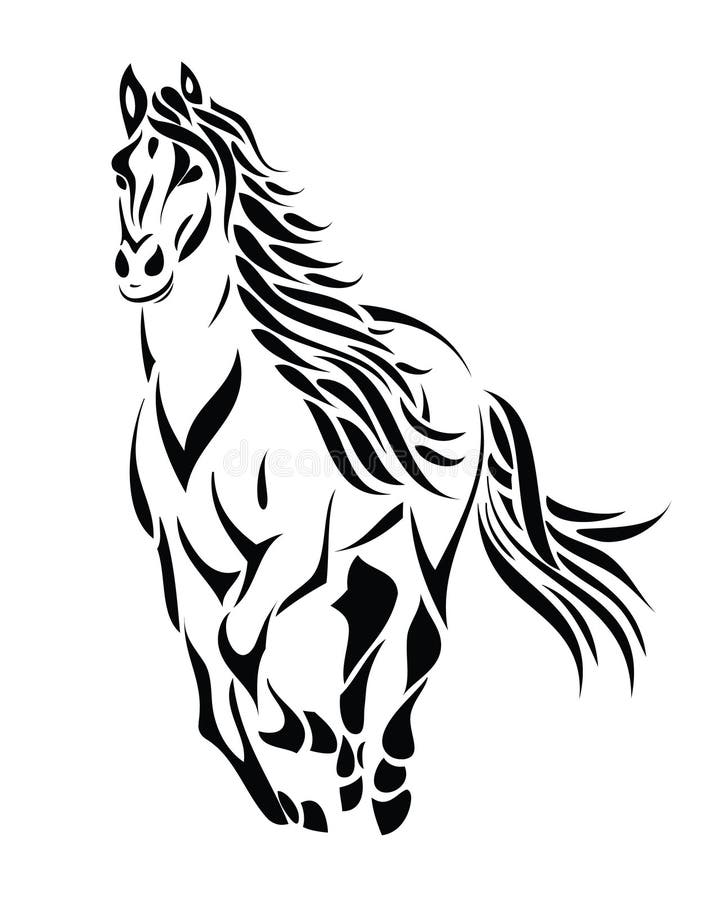 Tattoo uploaded by Lyns • #tribal #horse #silverbackinkinstablack • Tattoodo