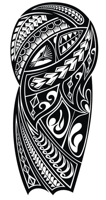 Tribal Chest Tattoo Stock Illustrations – 845 Tribal Chest Tattoo Stock ...