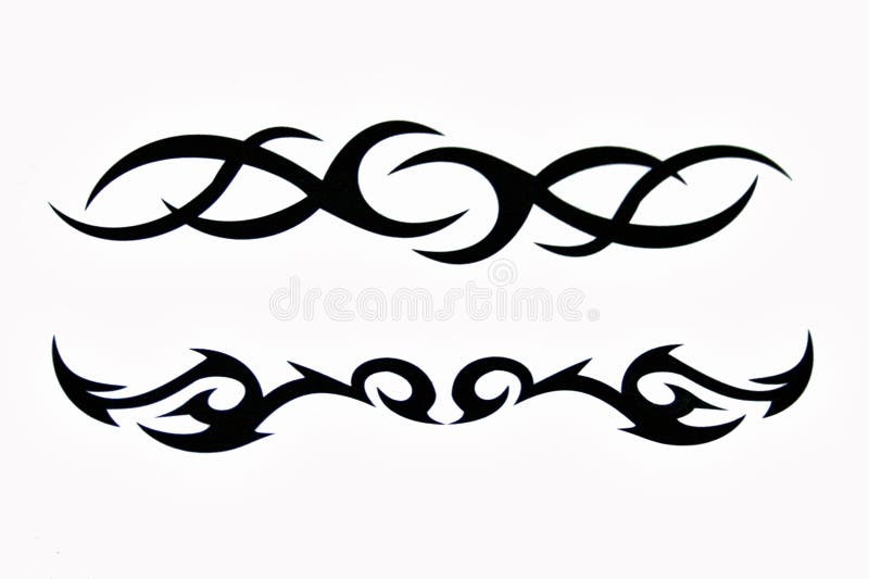 Tribals stock vector. Illustration of floral, flourishes - 4086717