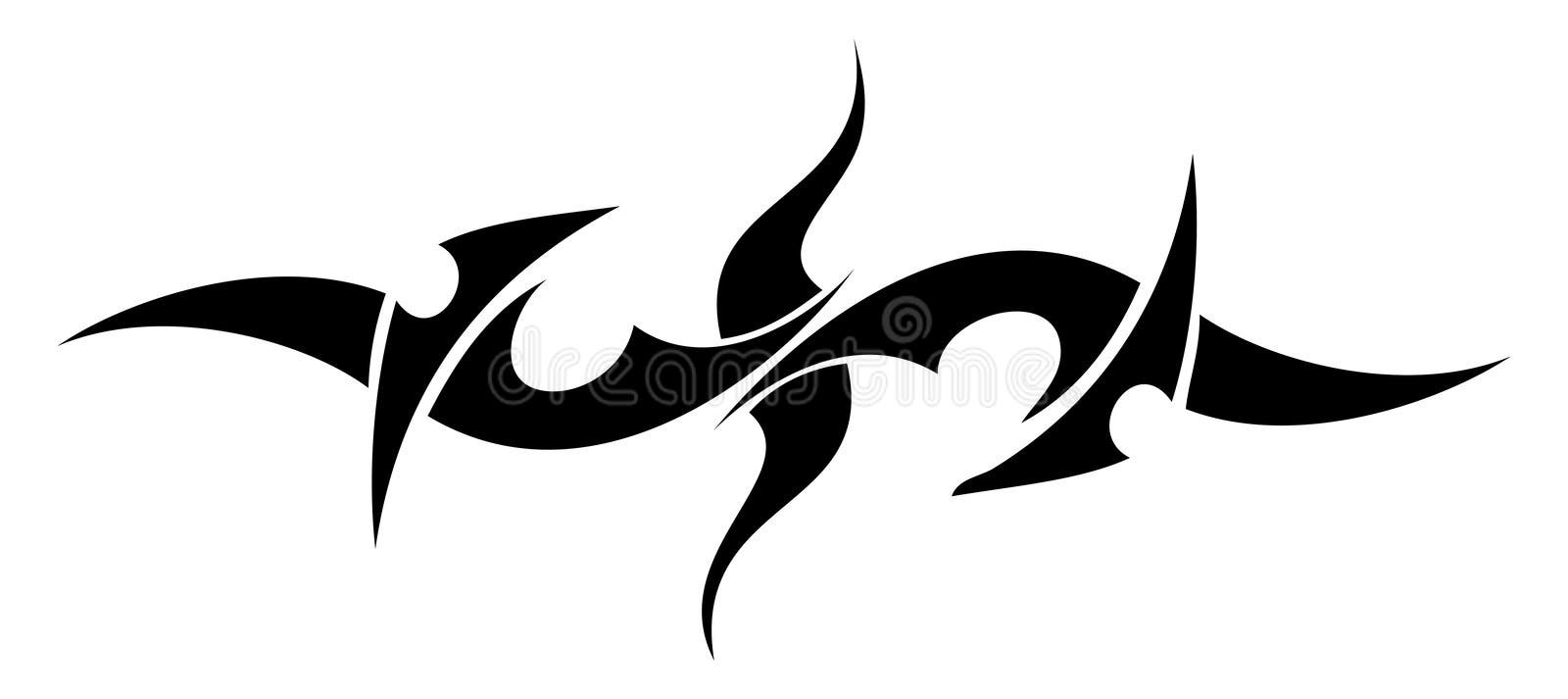 Gecko tattoo stock vector. Illustration of iguana, silhouette - 28110484