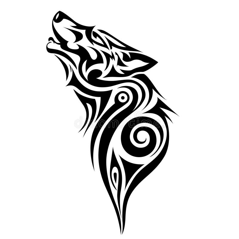 Update more than 81 wolf head tribal tattoo best - in.coedo.com.vn