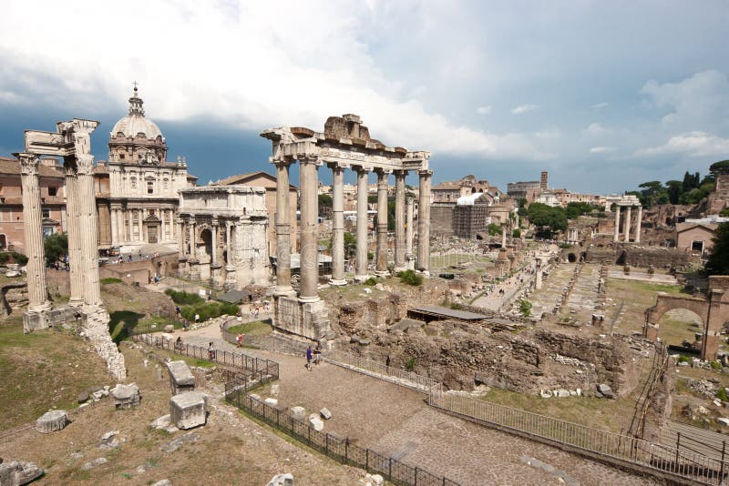 Tribuna Romanum immagine stock libera da diritti Tribuna Romanum immagine stock libera da diritti
