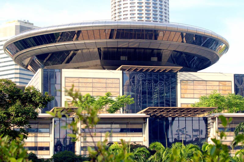 Tribunal Supremo de Singapur foto de archivo Tribunal Supremo de Singapur foto de archivo