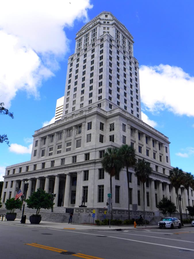 Tribunale di servizi dell'edificio pubblico dell'America settentrionale usa Miami, Florida