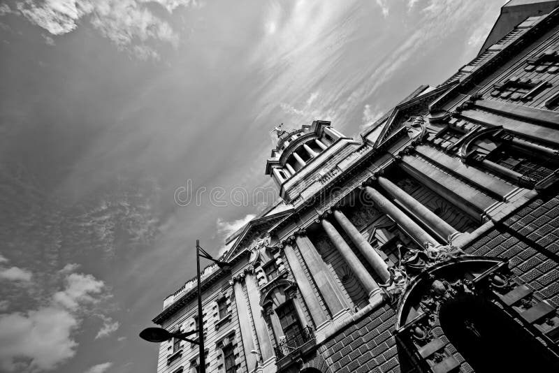 Tribunales Penales centrales, Londres imagen de archivo libre de regalías Tribunales Penales centrales, Londres imagen de archivo libre de regalías