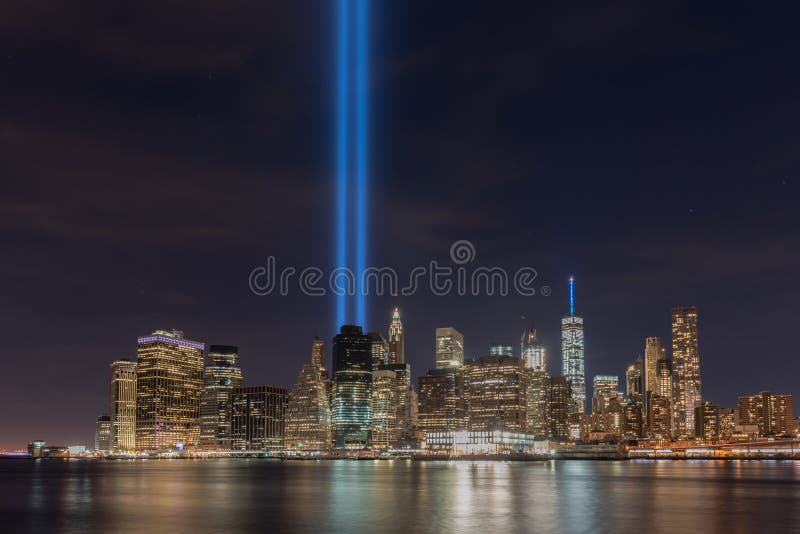 Tributo na luz - 11 de setembro