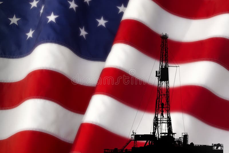 TRIBUTO À INDÚSTRIA PETROLEIRA AMERICANA foto de stock royalty free TRIBUTO À INDÚSTRIA PETROLEIRA AMERICANA foto de stock royalty free