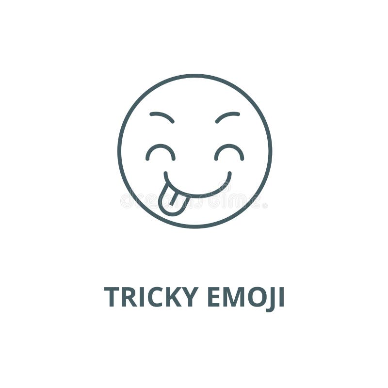 Tricky Emoji Stock Illustrations – 53 Tricky Emoji Stock