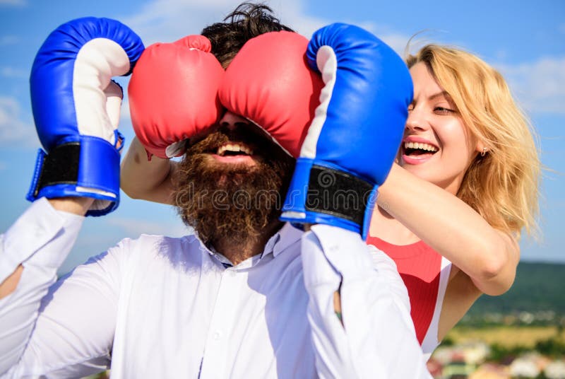 Tricky female. Cunning tricks to win. Relations game or struggle. Play and have fun. Tricks every woman needs to know stock photos Tricky female. Cunning tricks to win. Relations game or struggle. Play and have fun. Tricks every woman needs to know stock photos