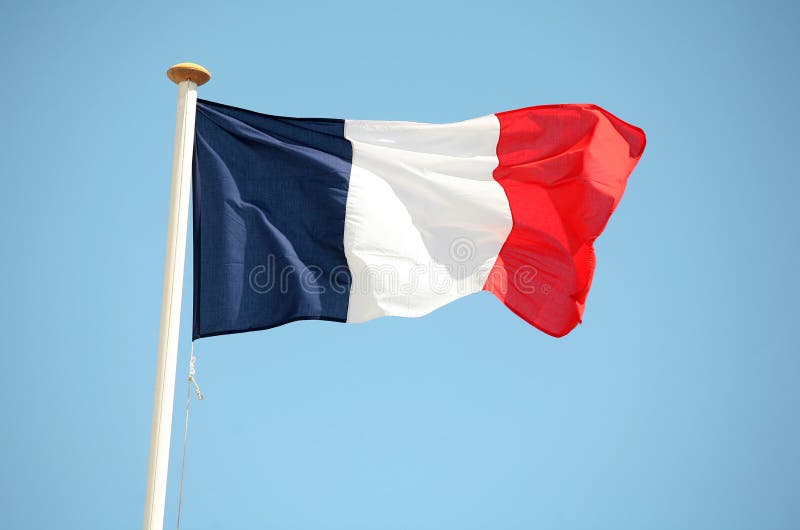 Tricolore français image libre de droits Tricolore français image libre de droits