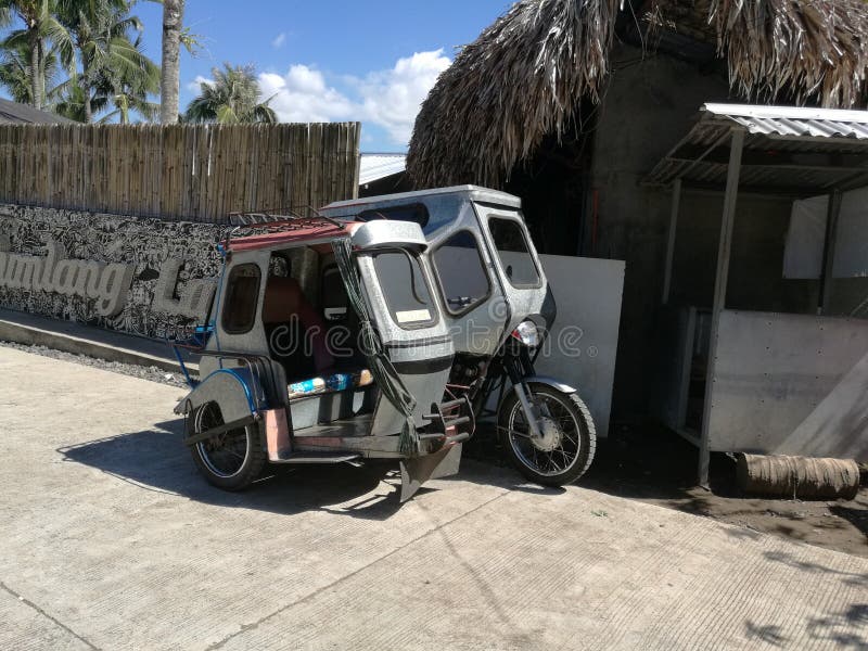 Tricycle stock photo. Image of philippines, small, cities 97327112
