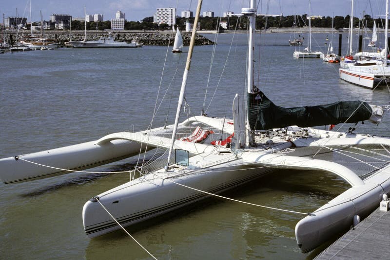 Trimaran royalty-vrije stock afbeelding Trimaran royalty-vrije stock afbeelding