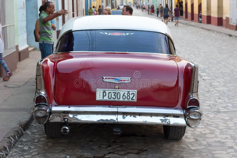 Trinidad Kuba, Jul, 7 2018 Kolorowi Domy Na Ulicie Tr