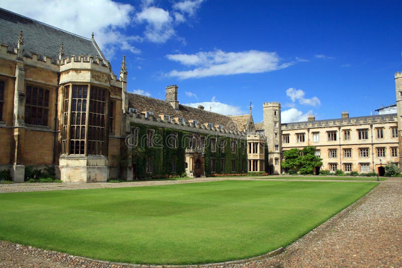 Trinity College, Cambridge royalty free stock photos