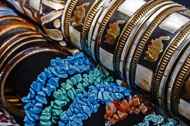 Trinkets and jewelry 7 stock image. Image of bright, objects 38661903