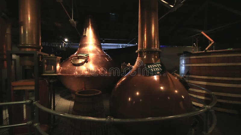 Triple distillation. Old Jameson Distillery Tours