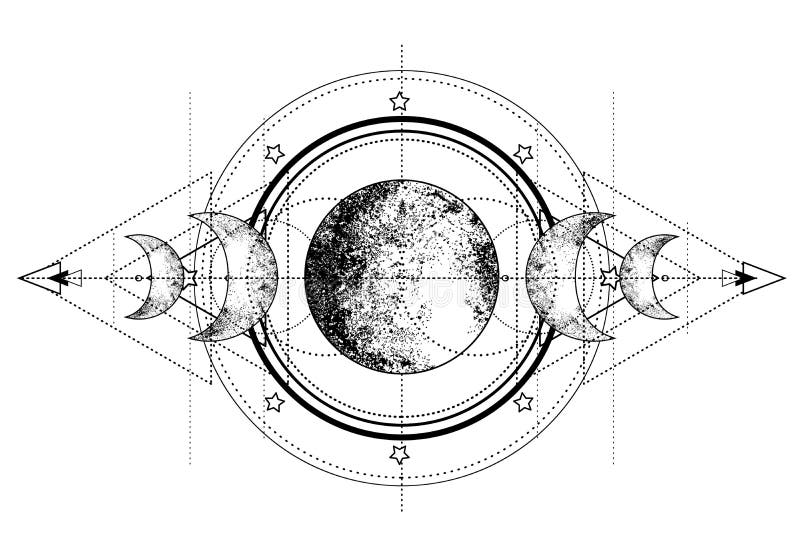 Triple Moon Pagan Wicca Moon Goddess Symbol. Three-faced Goddess: Maiden – Mother – Crone Vector Illustration Stock Vector - Illustration of astral, feminine: 157465627 Triple Moon Pagan Wicca Moon Goddess Symbol. Three-faced Goddess: Maiden – Mother – Crone Vector Illustration Stock Vector - Illustration of astral, feminine: 157465627