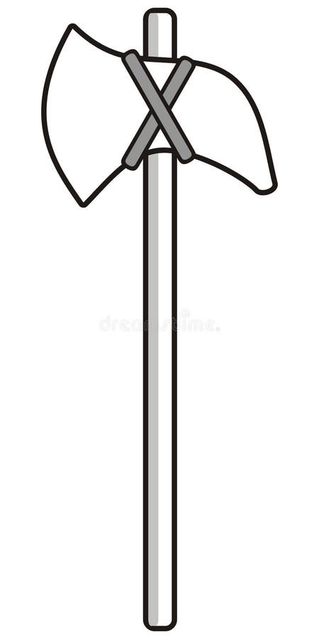 Gourdin illustration libre de droits