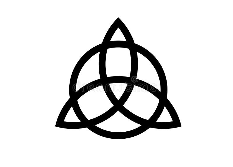 Triquetra, узел троицы, символ Wiccan для защиты Набор узла троицы черноты вектора кельтский изолированный на белой предпосылке иллюстрация вектора Triquetra, узел троицы, символ Wiccan для защиты Набор узла троицы черноты вектора кельтский изолированный на белой предпосылке иллюстрация вектора