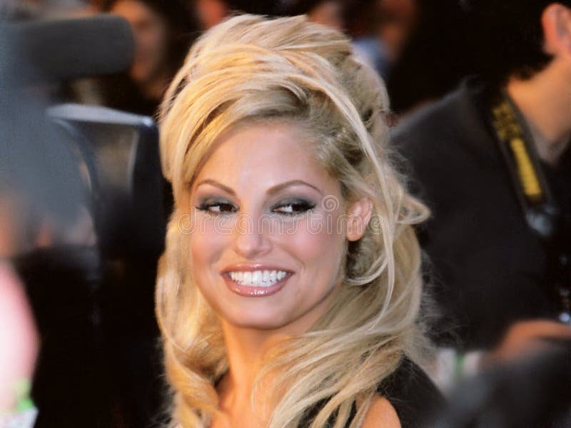 Trish Stratus at the Much Music awards